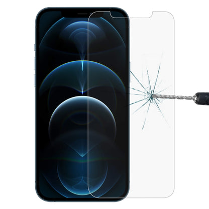 For iPhone 12 Pro Max 0.26mm 9H 2.5D Tempered Glass Film (Slotted), For iPhone 12 Pro Max