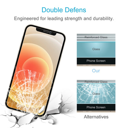 For iPhone 12 / 12 Pro 10pcs 0.26mm 9H 2.5D Tempered Glass Film (Open Hole), For iPhone 12 / 12 Pro