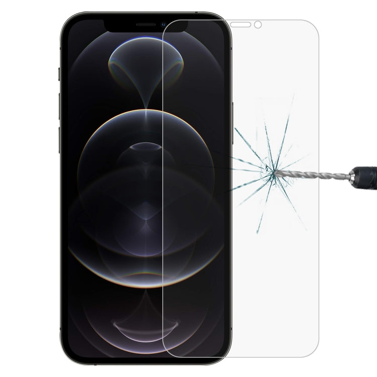 For iPhone 12 Pro Max 0.26mm 9H 2.5D Tempered Glass Film (Open Hole), For iPhone 12 Pro Max