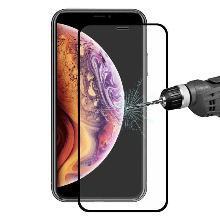 For iPhone X / XS ENKAY Hat-Prince 0.2mm 9H 2.5D Full Screen Tempered Glass Film, For X / XS (2.5D)