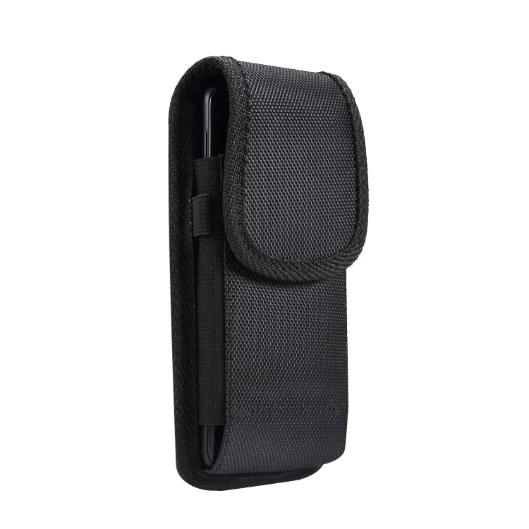 5.2 inch Universal Vertical Nylon Fabric Waist Bag  for Galaxy S10e, Huawei P30 & Honor 8