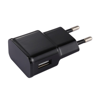 For iPhone 5V 2.1A Intellgent Identification USB Charger with 1m USB to 8 Pin Charging Cable, EU Plug