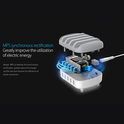 ORICO DUK-5P 40W 5 USB Ports Smart Charging Station with Phone & Tablet Stand, EU Plug