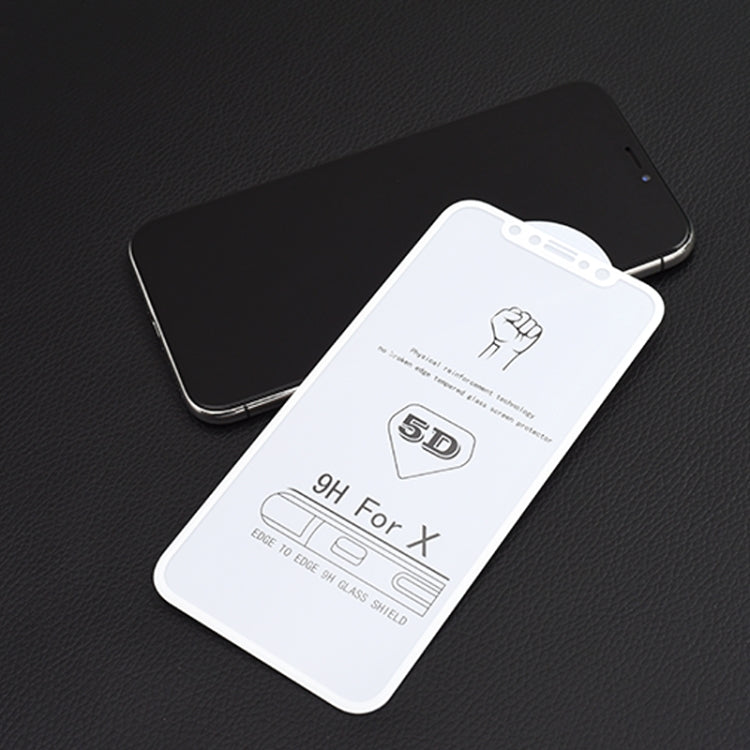 25 PCS 9H 5D Full Glue Full Screen Tempered Glass Film for iPhone 7 Plus / 8 Plus, For iPhone 7 Plus / 8 Plus (25 PCS)