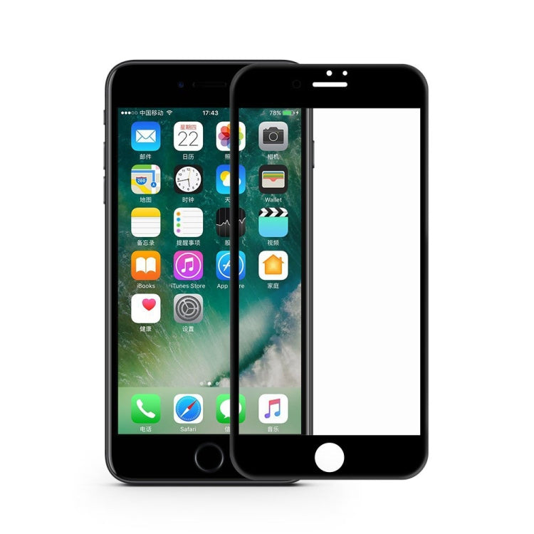 mocolo 0.33mm 9H 3D Round Edge Tempered Glass Film for iPhone 8 Plus & 7 Plus, iPhone 8 Plus & 7 Plus