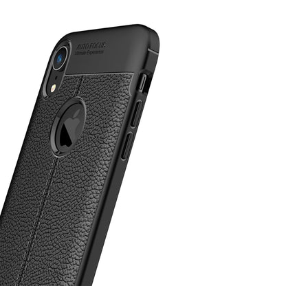 For iPhone X / XS Litchi Texture TPU Case, For XS