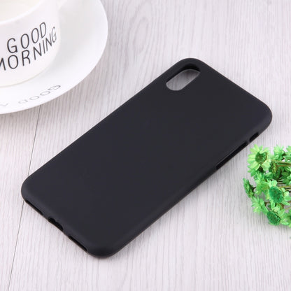 For iPhone X / XS Solid Color Frosted Soft TPU Case, For XS