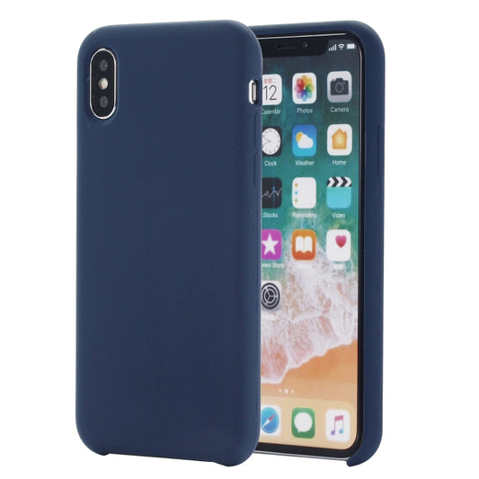 For iPhone XS Max Four Corners Full Coverage Liquid Silicone Protective Case Back Cover, For XS Plus, For XS Max, XS Max