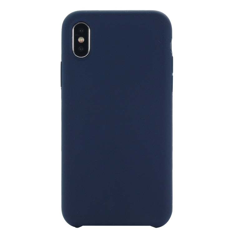 For iPhone XS Max Four Corners Full Coverage Liquid Silicone Protective Case Back Cover, For XS Plus, For XS Max, XS Max