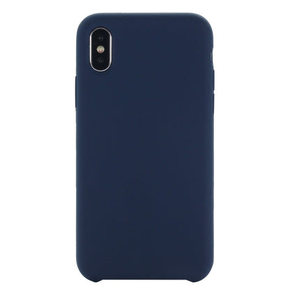 For iPhone XS Max Four Corners Full Coverage Liquid Silicone Protective Case Back Cover, For XS Plus, For XS Max, XS Max
