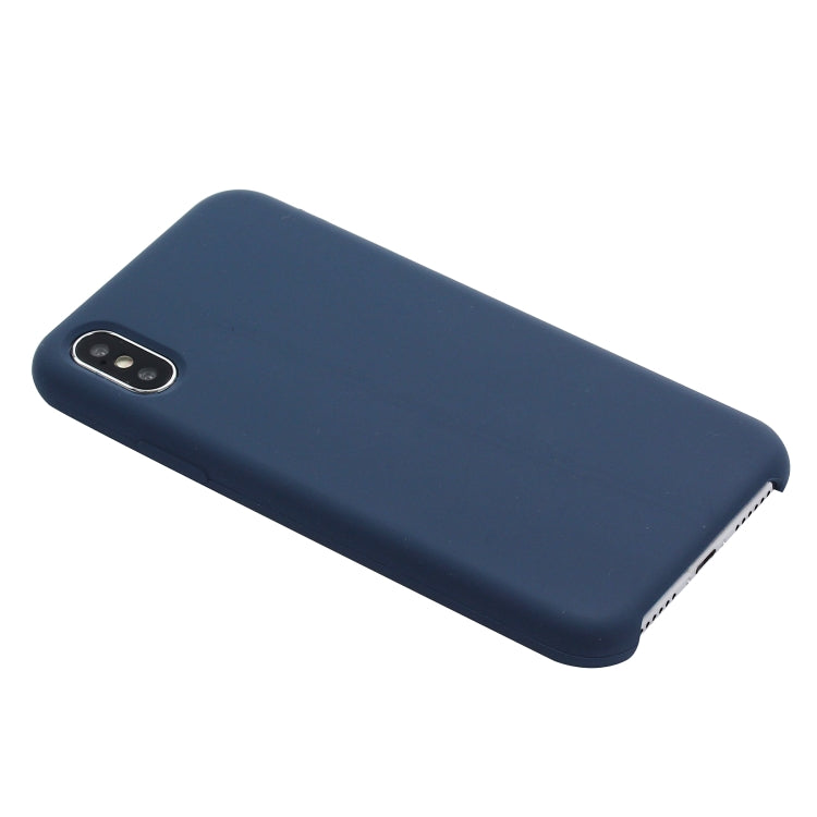 For iPhone XS Max Four Corners Full Coverage Liquid Silicone Protective Case Back Cover, For XS Plus, For XS Max, XS Max