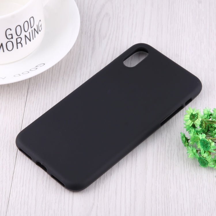 For iPhone XS Max Solid Color Frosted Soft TPU Case, For XS Max