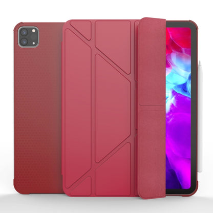 Multi-folding TPU Leather Tablet Case for iPad Pro 11 2022 / 2021 / 2020 / 2018, For iPad Pro 11 2022 / 2021 / 2020 / 2018, For iPad Pro 11 2022 / 2021 / 2020 / 2022, For iPad Pro 11 2022 / 2021 / 2020 / 2021, For iPad Pro 11 2022 / 2021 / 2020 / 2020 ...