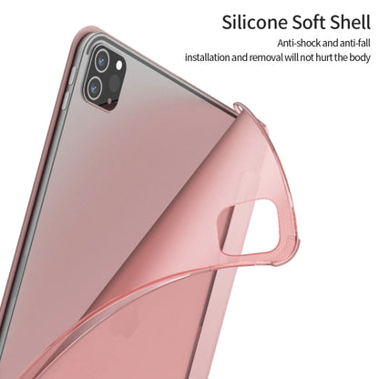 Multi-folding TPU Leather Tablet Case for iPad Pro 11 2022 / 2021 / 2020 / 2018, For iPad Pro 11 2022 / 2021 / 2020 / 2018, For iPad Pro 11 2022 / 2021 / 2020 / 2022, For iPad Pro 11 2022 / 2021 / 2020 / 2021, For iPad Pro 11 2022 / 2021 / 2020 / 2020 ...