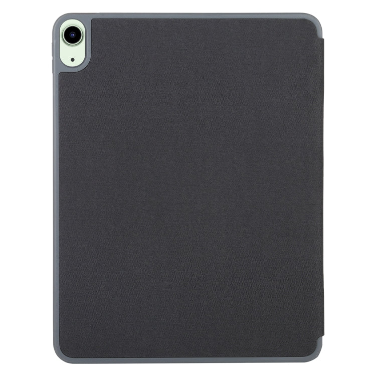 Mutural YASHI Series TPU + PU Cloth Pattern Texture Horizontal Flip Leather Case with Three-folding Holder & Pen Slot & Wake-up / Sleep Function For iPad Air 2022 / 2020 10.9, For iPad Air 2022 / 2020 10.9