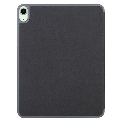 Mutural YASHI Series TPU + PU Cloth Pattern Texture Horizontal Flip Leather Case with Three-folding Holder & Pen Slot & Wake-up / Sleep Function For iPad Air 2022 / 2020 10.9, For iPad Air 2022 / 2020 10.9