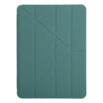 Millet Texture PU+ Silicone Full Coverage Leather Case with Multi-folding Holder for iPad Air (2020) 10.9 inch, For iPad Air (2020) 10.9 inch