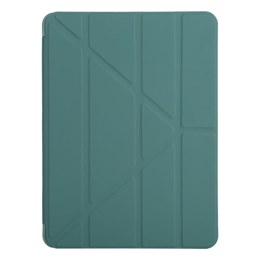 Millet Texture PU+ Silicone Full Coverage Leather Case with Multi-folding Holder for iPad Air (2020) 10.9 inch, For iPad Air (2020) 10.9 inch