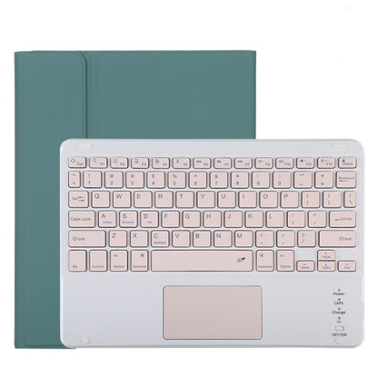 TG11BC Detachable Bluetooth Pink Keyboard Microfiber Leather Tablet Case for iPad Pro 11 inch (2020), with Touchpad & Pen Slot & Holder, Pink Keyboard