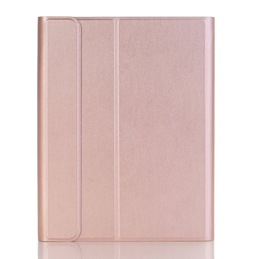 A102B For iPad 10.2 inch 2019 Ultra-thin Detachable Bluetooth Keyboard Leather Tablet Case with Stand & Pen Slot Function, A102B Rose Gold, A102B Black, A102B Gold, A102B Blue
