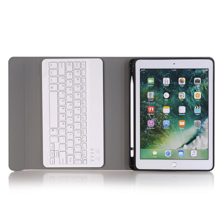 A102B For iPad 10.2 inch 2019 Ultra-thin Detachable Bluetooth Keyboard Leather Tablet Case with Stand & Pen Slot Function, A102B Rose Gold, A102B Black, A102B Gold, A102B Blue