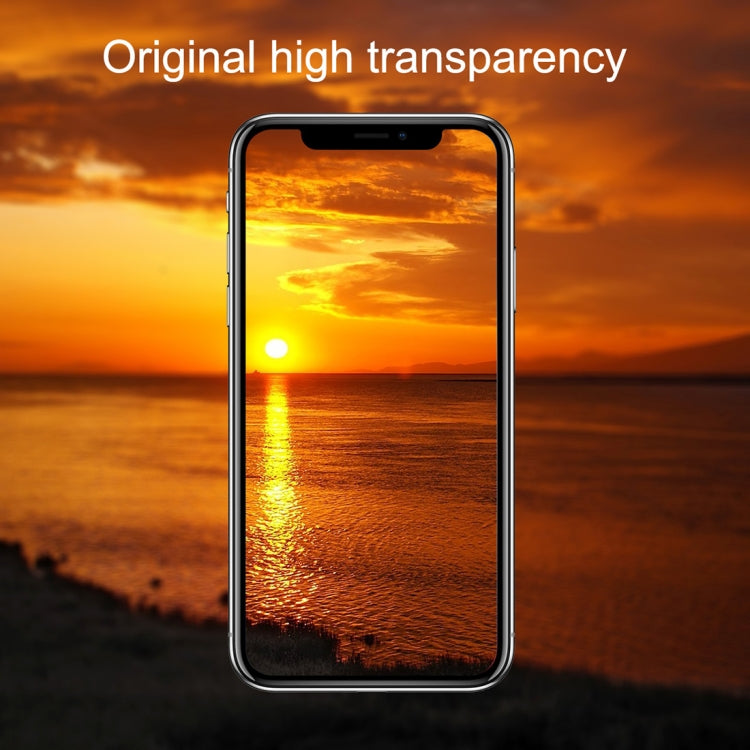 For iPhone X ENKAY Hat-Prince 0.26mm 9H Surface Hardness 6D Curved Edge Full Screen Tempered Glass Film, For X (6D)