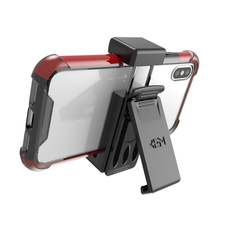 Universal Cell Phone Dropproof Adjustable Desk Stand Clip Bracket Holder for iPhone X & 8 Plus, Clip Bracket (Black), Clip Bracket (White)
