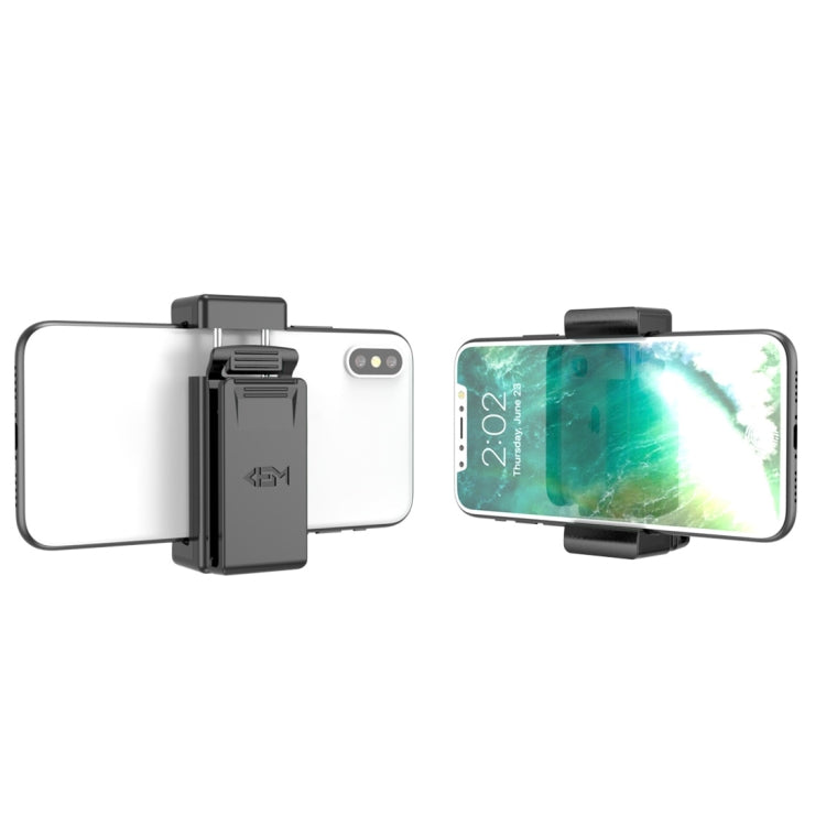 Universal Cell Phone Dropproof Adjustable Desk Stand Clip Bracket Holder for iPhone X & 8 Plus, Clip Bracket (Black), Clip Bracket (White)