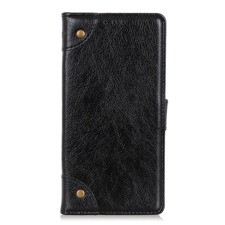 For iPhone 11 Pro Max Copper Buckle Nappa Texture Horizontal Flip Leather Case, with Holder & Card Slots & Wallet, For XI Max (2019)