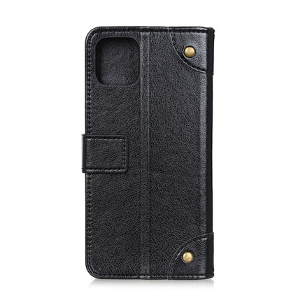 For iPhone 11 Pro Max Copper Buckle Nappa Texture Horizontal Flip Leather Case, with Holder & Card Slots & Wallet, For XI Max (2019)