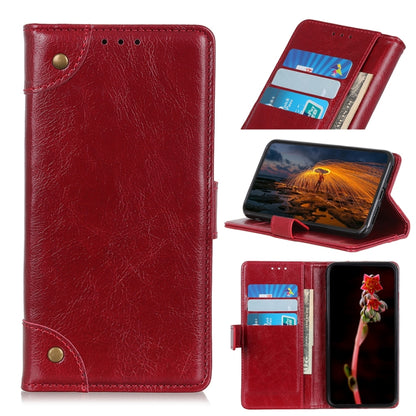For iPhone 11 Pro Max Copper Buckle Nappa Texture Horizontal Flip Leather Case, with Holder & Card Slots & Wallet, For XI Max (2019)