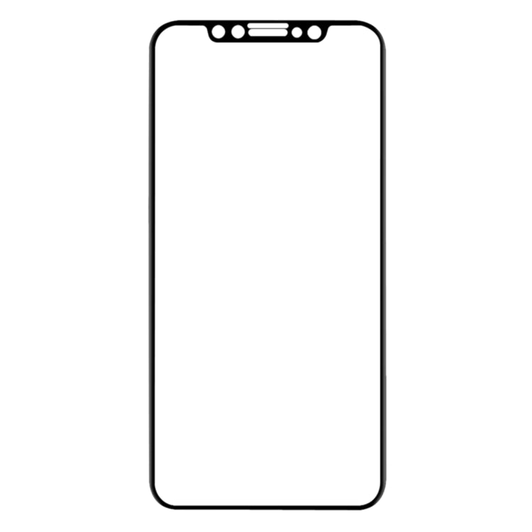 For iPhone 11 Pro Max / XS Max 0.1mm 9H Full Screen Flexible Fiber Tempered Glass Film, For iPhone 11 Pro Max / XS Max Black, For iPhone 11 Pro Max / XS Max White