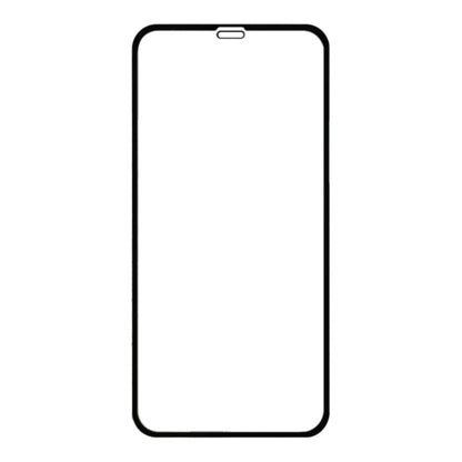 For iPhone XS Max 9H 2.5D Ultrathin Silk-screen Carbon Fiber Full Screen Protector Film, For iPhone XS Max Black 2.5D