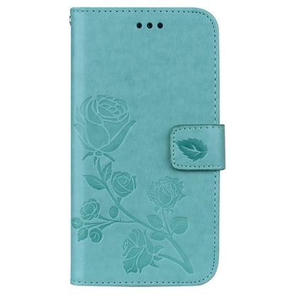 For iPhone XS Max Rose Embossed Horizontal Flip PU Leather Case with Holder & Card Slots & Wallet, For XS Max