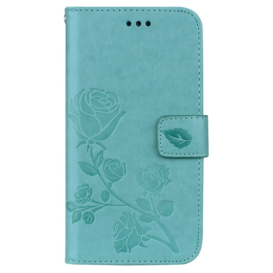 For iPhone XS Max Rose Embossed Horizontal Flip PU Leather Case with Holder & Card Slots & Wallet, For XS Max