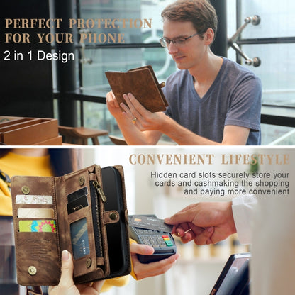 For iPhone XS Max CaseMe Detachable Multifunctional Horizontal Flip Leather Case with Card Slot & Holder & Zipper Wallet & Photo Frame, For iPhone XS Max