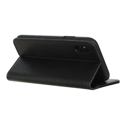 For iPhone XS Max Magnetic Retro Crazy Horse Texture Horizontal Flip Leather Case with Holder & Card Slots & Wallet, iPhone XS Max