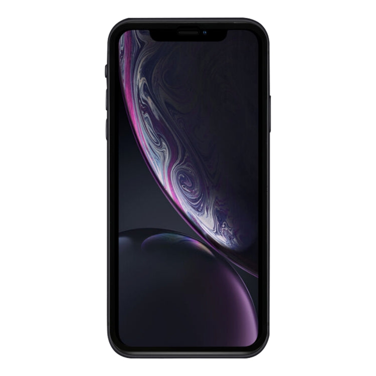 For iPhone 11 / XR 9H 2.5D Ultrathin Silk-screen Carbon Fiber Full Screen Protector Film, For XR