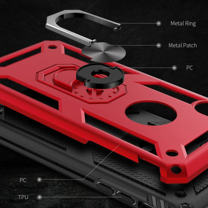 For iPhone XR Armor Shockproof TPU + PC Protective Case with 360 Degree Rotation Holder, For iPhone XR