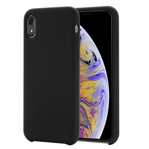 For iPhone XR Four Corners Full Coverage Liquid Silicone Case, XR, For XR