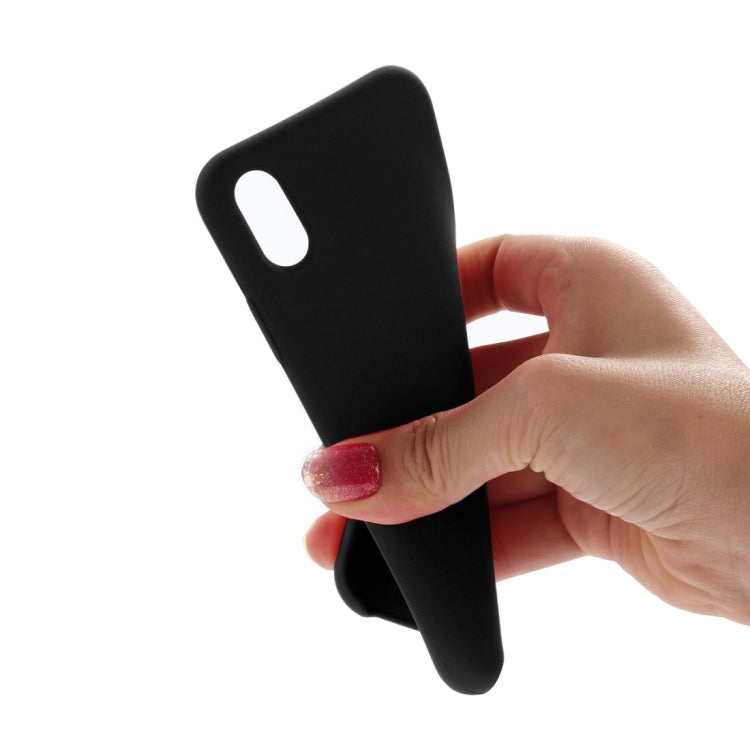 For iPhone XR Four Corners Full Coverage Liquid Silicone Case, XR, For XR