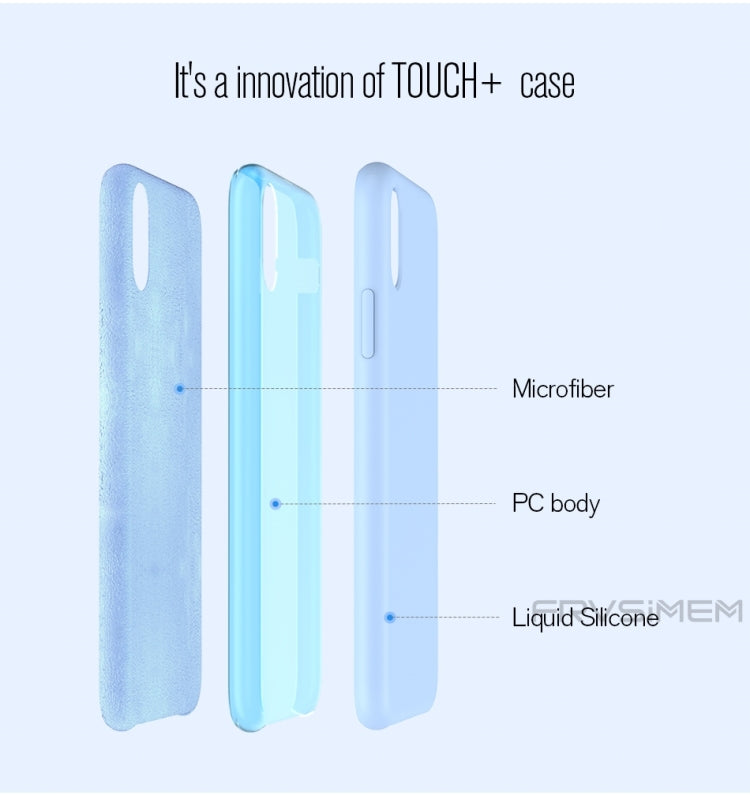 For iPhone XR Four Corners Full Coverage Liquid Silicone Case, XR, For XR
