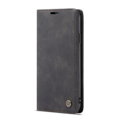 For iPhone X / XS CaseMe-013 Multifunctional Retro Frosted Horizontal Flip Leather Case with Card Slot & Holder & Wallet, For iPhone X / XS