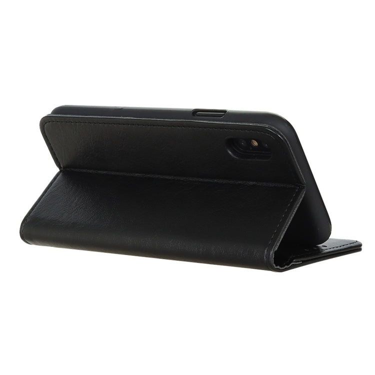 For iPhone X / XS Magnetic Retro Crazy Horse Texture Horizontal Flip Leather Case with Holder & Card Slots & Wallet, iPhone X / XS
