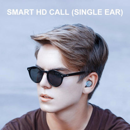 F9-5 Intelligent Noise Cancelling Touch Bluetooth Earphone with Charging Box, Supports Three-screen LED Power Display & HD Call & Power Bank & Siri, F9-5 Black, F9-5 White