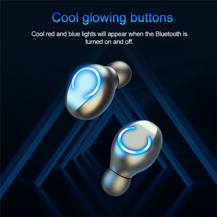 F9-9 TWS CVC8.0 Noise Cancelling Bluetooth Earphone with Charging Box, Support Touch Lighting Effect & Three-screen LED Power Display & Power Bank & Mobile Phone Holder & HD Call & Voice Assistant, F9-9 Black, F9-9 Dark Blue, F9-9 Pink, F9-9 Blue      ...