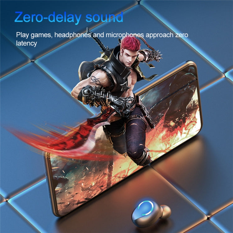 F9-9 TWS CVC8.0 Noise Cancelling Bluetooth Earphone with Charging Box, Support Touch Lighting Effect & Three-screen LED Power Display & Power Bank & Mobile Phone Holder & HD Call & Voice Assistant, F9-9 Black, F9-9 Dark Blue, F9-9 Pink, F9-9 Blue      ...