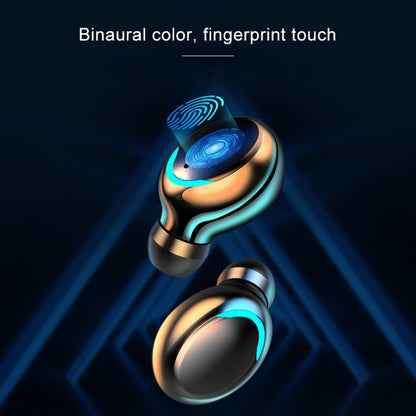F9-5C Jerry Solution Touch Bluetooth Earphone with Magnetic Charging Box, Support Three-screen LED Power Display & Power Bank & Call & Siri & Hand Strap, F9-5C Jerry
