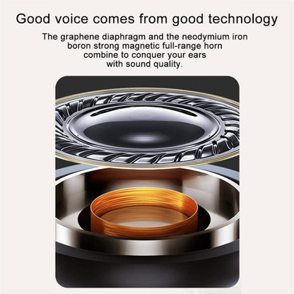 T-88 TWS Bluetooth V5.0 Wireless Stereo Earphones with Magnetic Charging Box