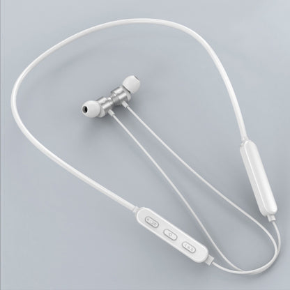 Bluetooth 5.1 Round Wire Neck-mounted Bluetooth Sports Earphone with Magnetic Function, Black, Red, Sky Blue, White